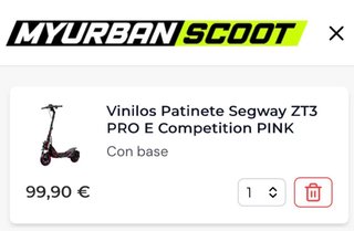 Patinete Eléctrico Segway ZT3 Pro