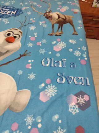 Manta Frozen Olaf y Sven
