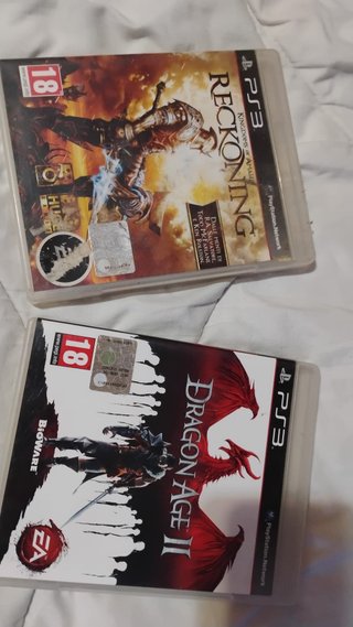 Coppia Giochi PS3: Dragon Age II & Kingdoms of Ama