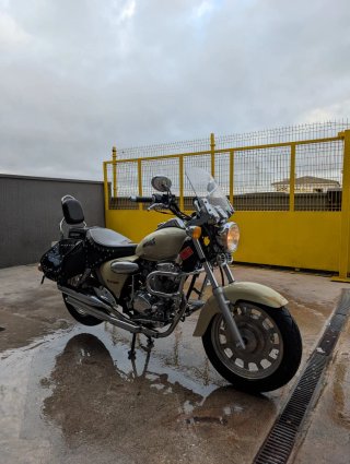 Keeway 125 Cruiser Beige Manual
