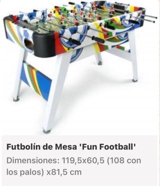 Futbolín infantil