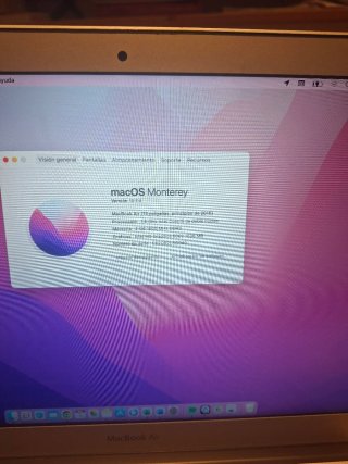 MacBook Air Plata 13" 2015