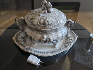 SELLO. Sopera Vintage con Bandeja