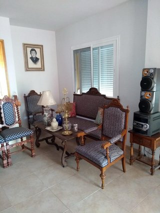 Muebles antiguos de madera de cerezo