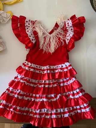 Vestido Flamenca Talla Pequeña