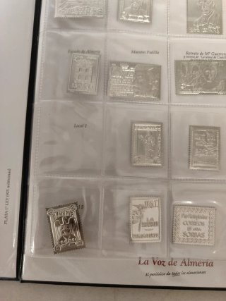 Sellos de Almería en Plata de Ley