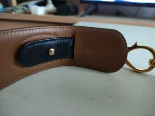 Cinturone Celine Nero e Oro