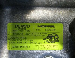 4840480 compresor aire acondicionado fiat 500 150