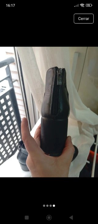 Botas negras de tacon ,no pesan nada