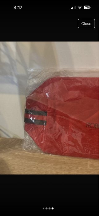 Pochette Roberto Capucci rossa