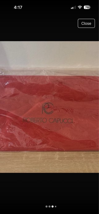 Pochette Roberto Capucci rossa