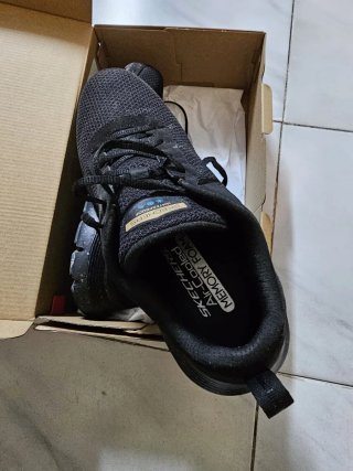 Zapatillas Skechers Hombre Negras Talla 41