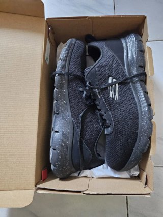 Zapatillas Skechers Hombre Negras Talla 41