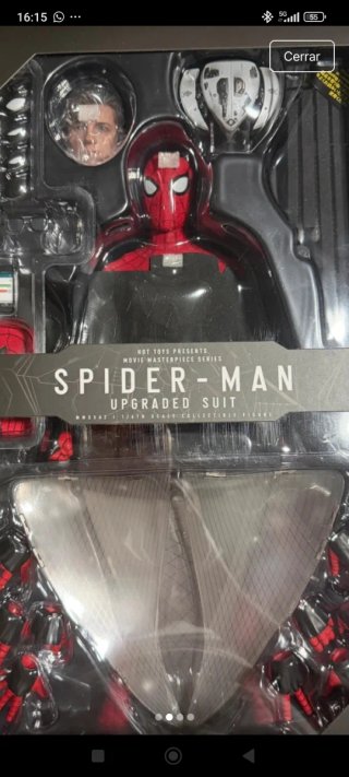 Figura Hot Toys Spider-Man Upgraded Suit