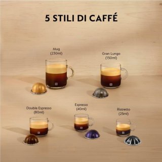 Cafetera Krups Vertuo Pop XN920510 Wifi y Bluetoth