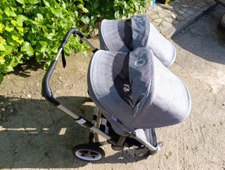 Silla gemelar Bugaboo Donkey 3 gris