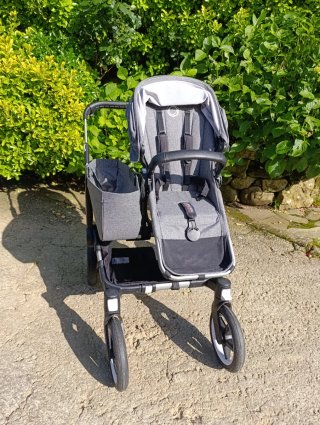 Silla gemelar Bugaboo Donkey 3 gris
