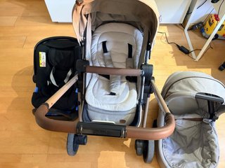 Carrito  bebé  chicco the best friend color beige