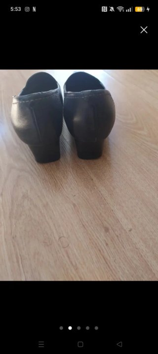 Zapatos de piel Pitillos azul marino