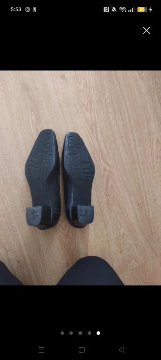 Zapatos de piel Pitillos azul marino