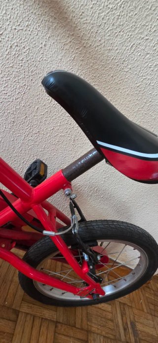 Bicicleta infantil 16 B-PRO Roja