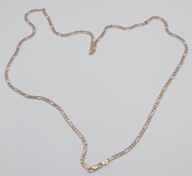 Cadena Fígaro de oro 18k, 11,83gr, Ref. O-415.
