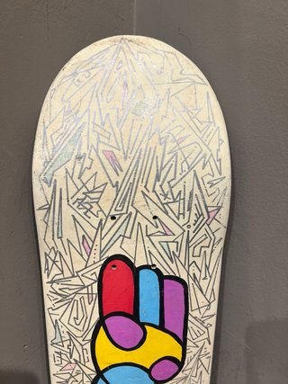 Tabla de skate con diseño