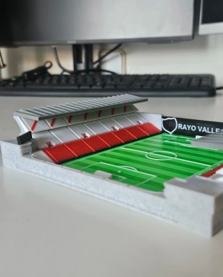 Maqueta Estadio Rayo Vallecano