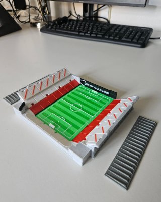 Maqueta Estadio Rayo Vallecano