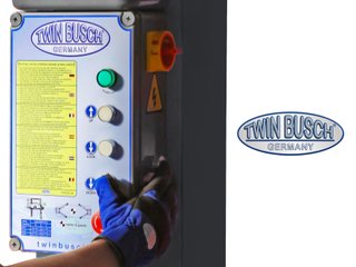 Elevador 2 columnas Twin Busch Heavy-Line 5.0t