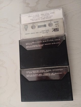 Lote 3 Cassettes Rock Andaluz Triana
