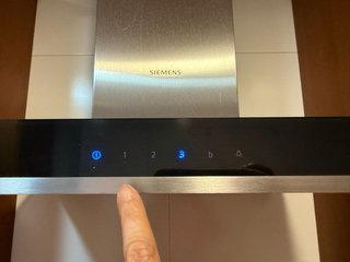 Campana extractora Siemens pared