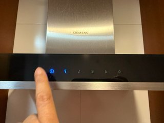 Campana extractora Siemens pared