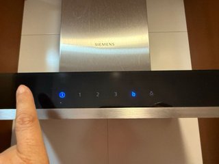 Campana extractora Siemens pared