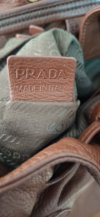 Bolso Prada Marrón Piel de cervo