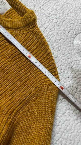 Jersey Zara amarillo talla S