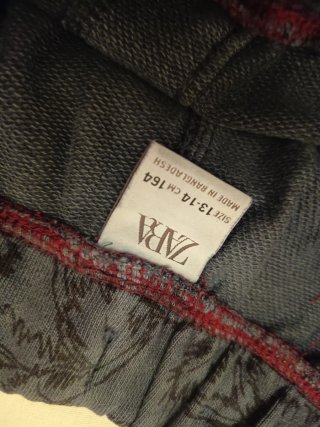 Bermuda Zara Algodón Hombre 13-14