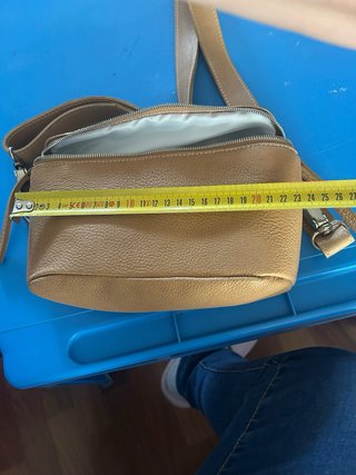 Marsupio borsa beige/marrone