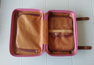 Neceser Maletín Vintage Rosa y Marrón ed. Limitada
