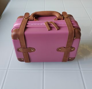 Neceser Maletín Vintage Rosa y Marrón ed. Limitada