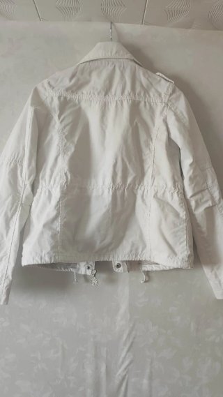 Chaqueta Bershka Mujer Blanca