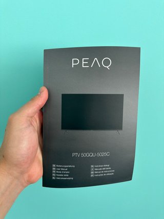 Televisor Peaq Smart 50 casi nuevo