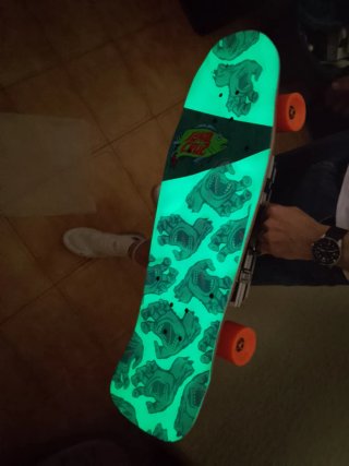 Skate Eléctrico Santa Cruz.