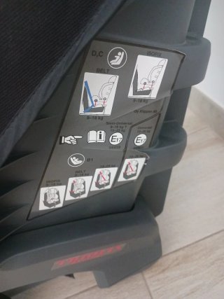 Seggiolino auto Klippan Comfort Nero
