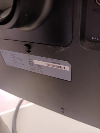 Monitor LG Negro para recambios