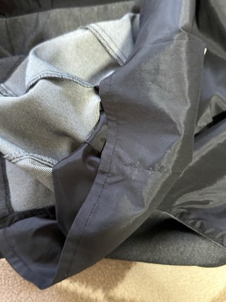 Vestido negro y gris