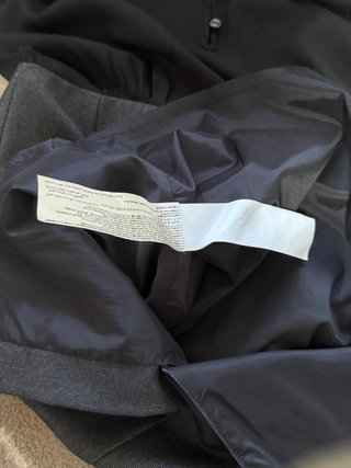 Vestido negro y gris