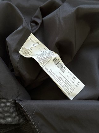 Vestido negro y gris