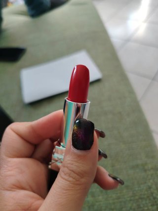 Rossetto Dior colore 80 red smile satin