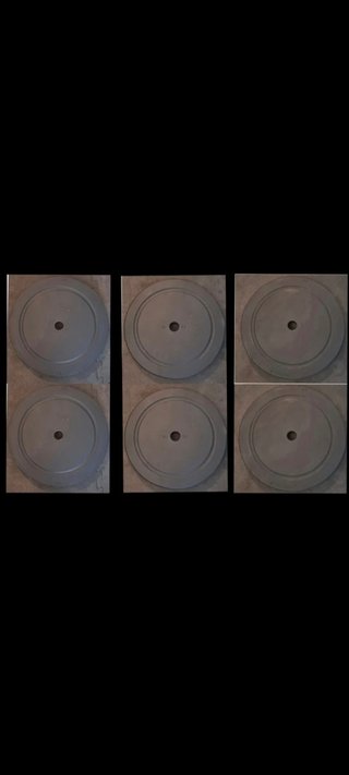 DISCOS DE 15KG 18KG 22KG 24KG PESAS
